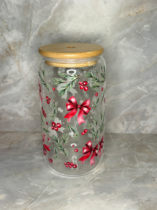 Christmas Glass Cup