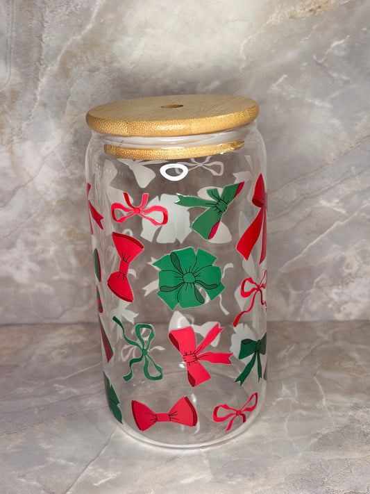 Christmas Glass Cup