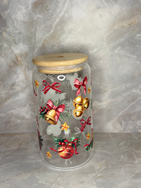 Christmas Glass Cup