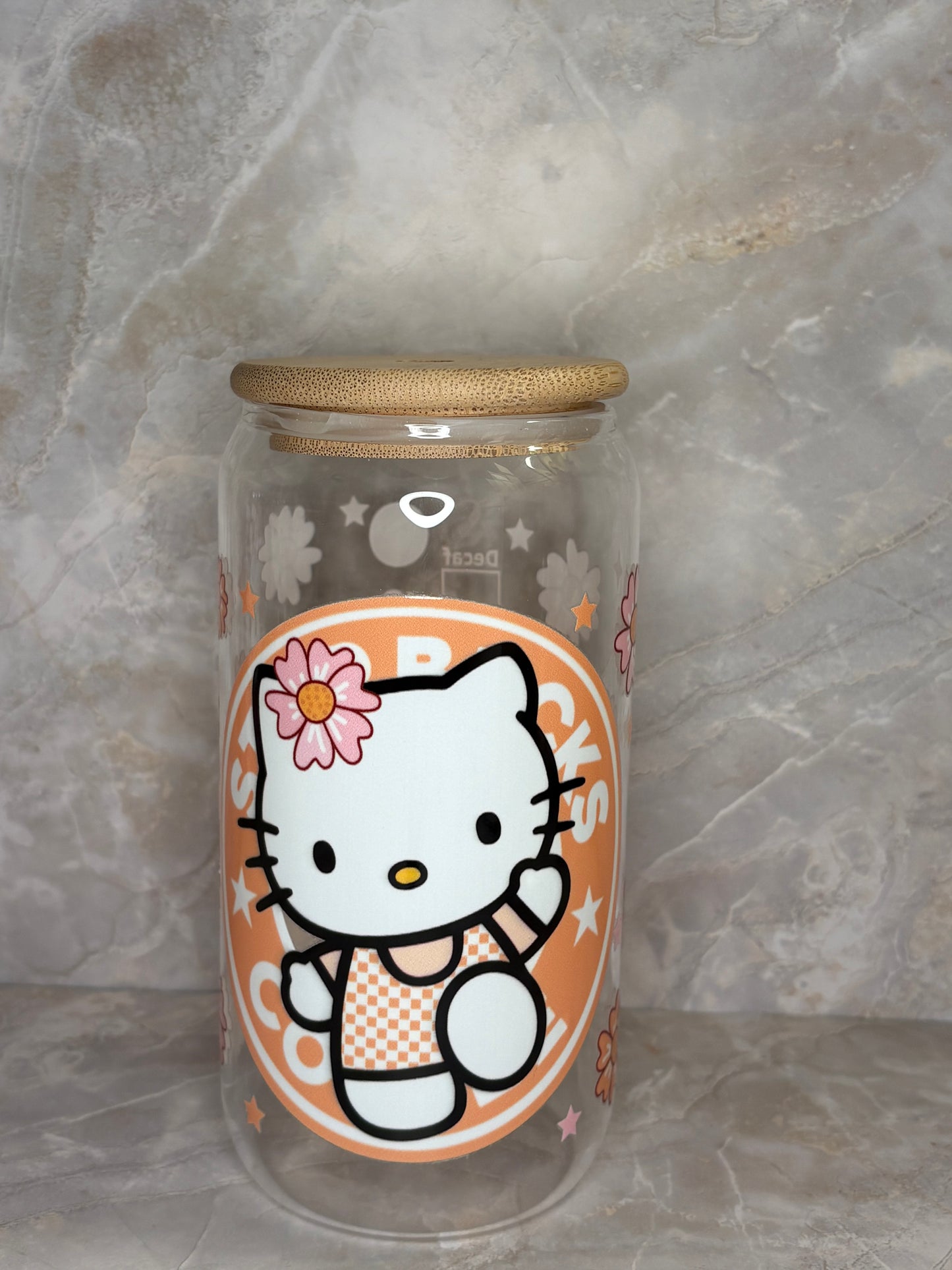 Hello Kitty Glass Cup
