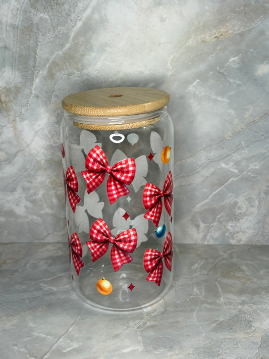 Christmas Glass Cup