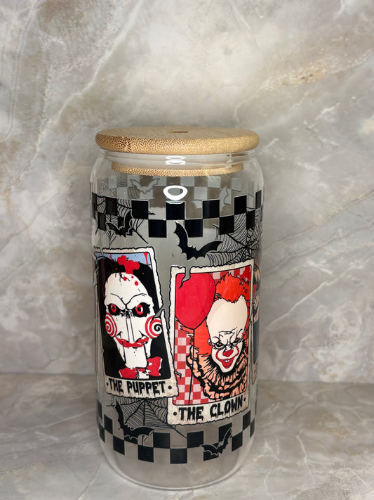 Halloween Glass Cup