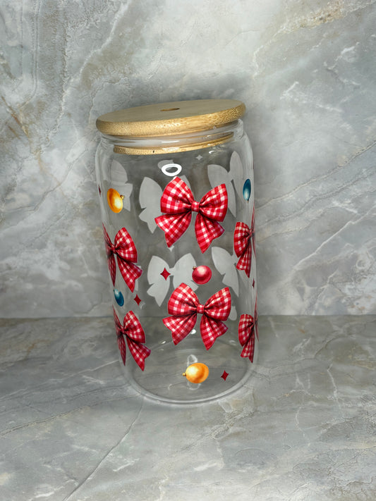 Christmas Glass Cup