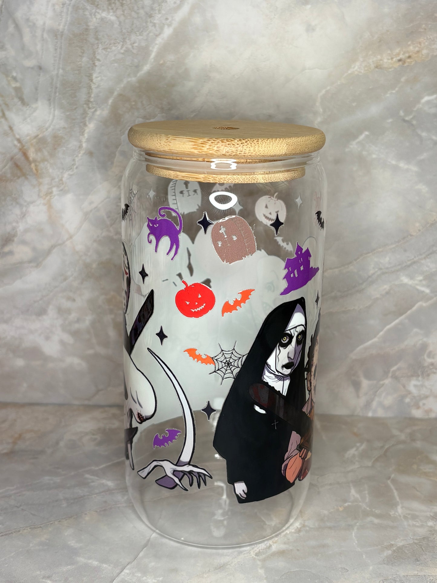 Halloween Glass Cups