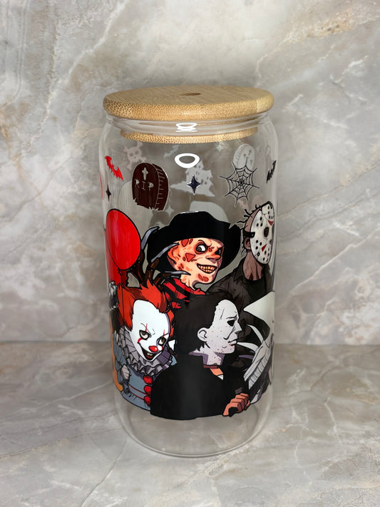 Halloween Glass Cups