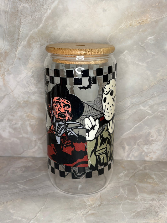 Halloween Glass Cup