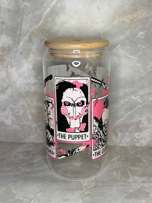 Halloween Glass Cup