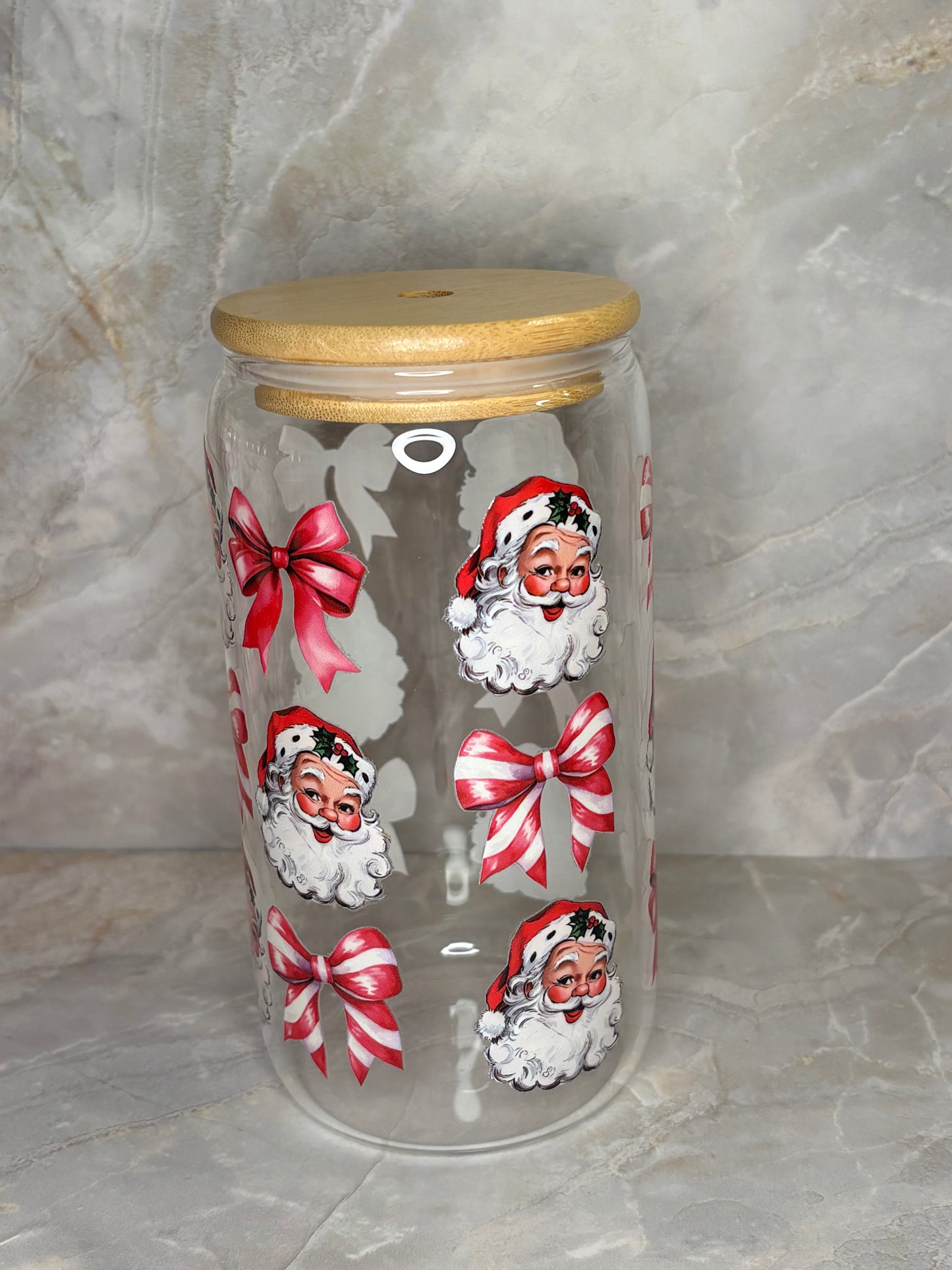 Christmas Glass Cup