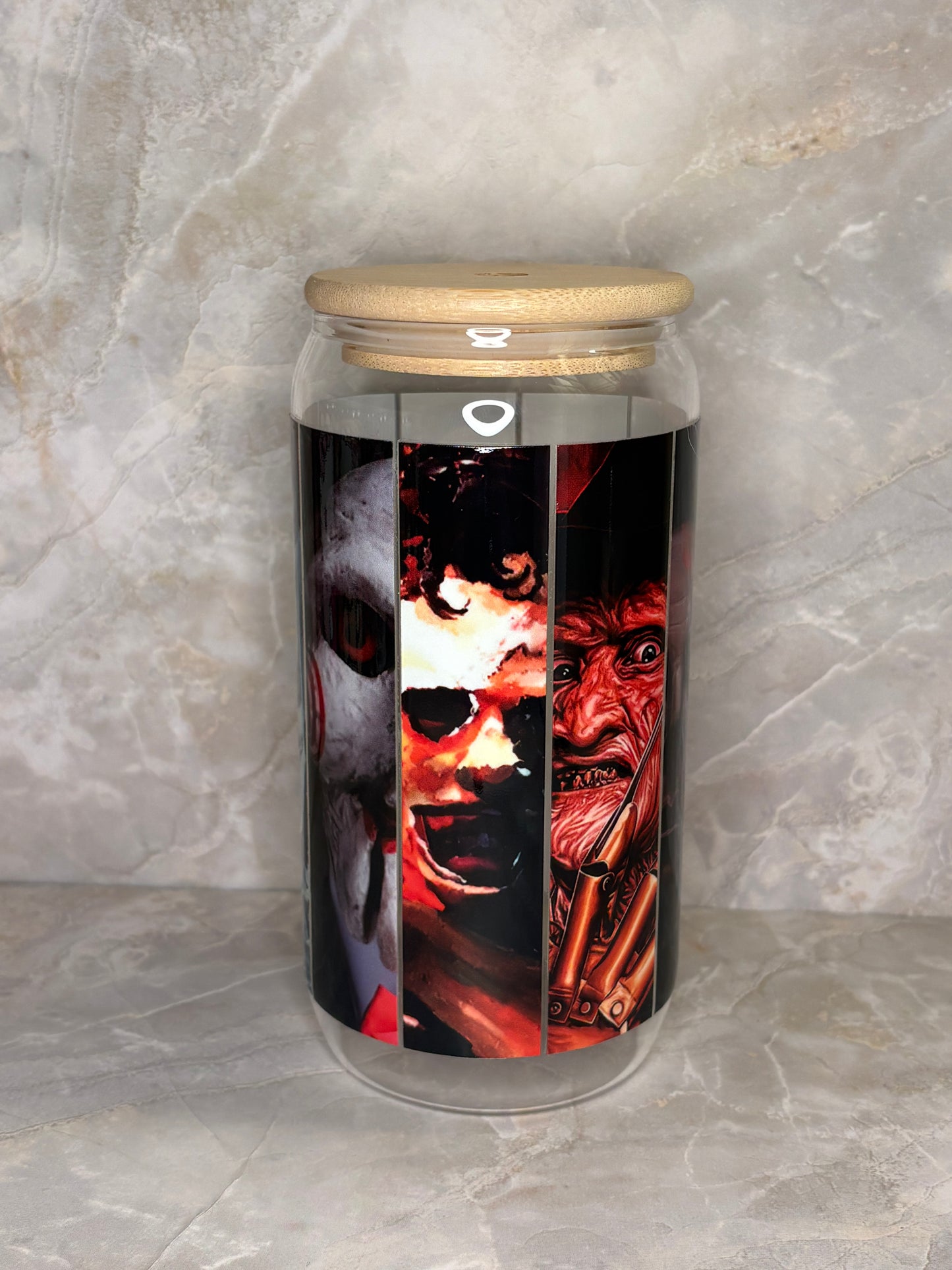 Halloween Glass Cup