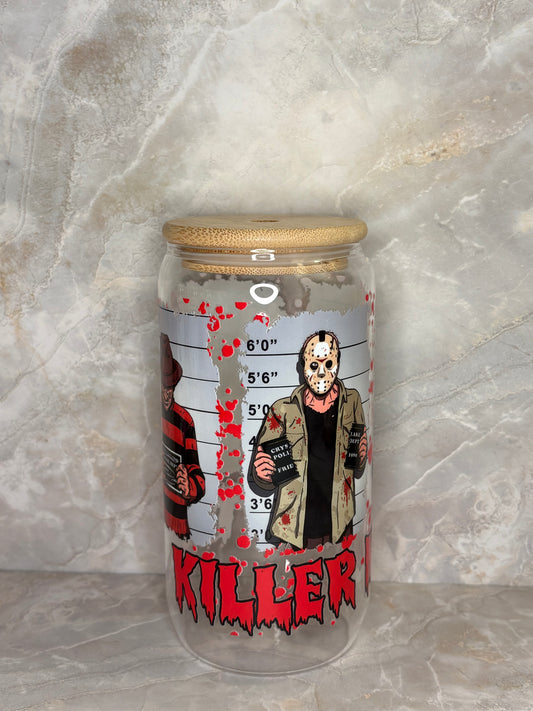Halloween Glass Cup