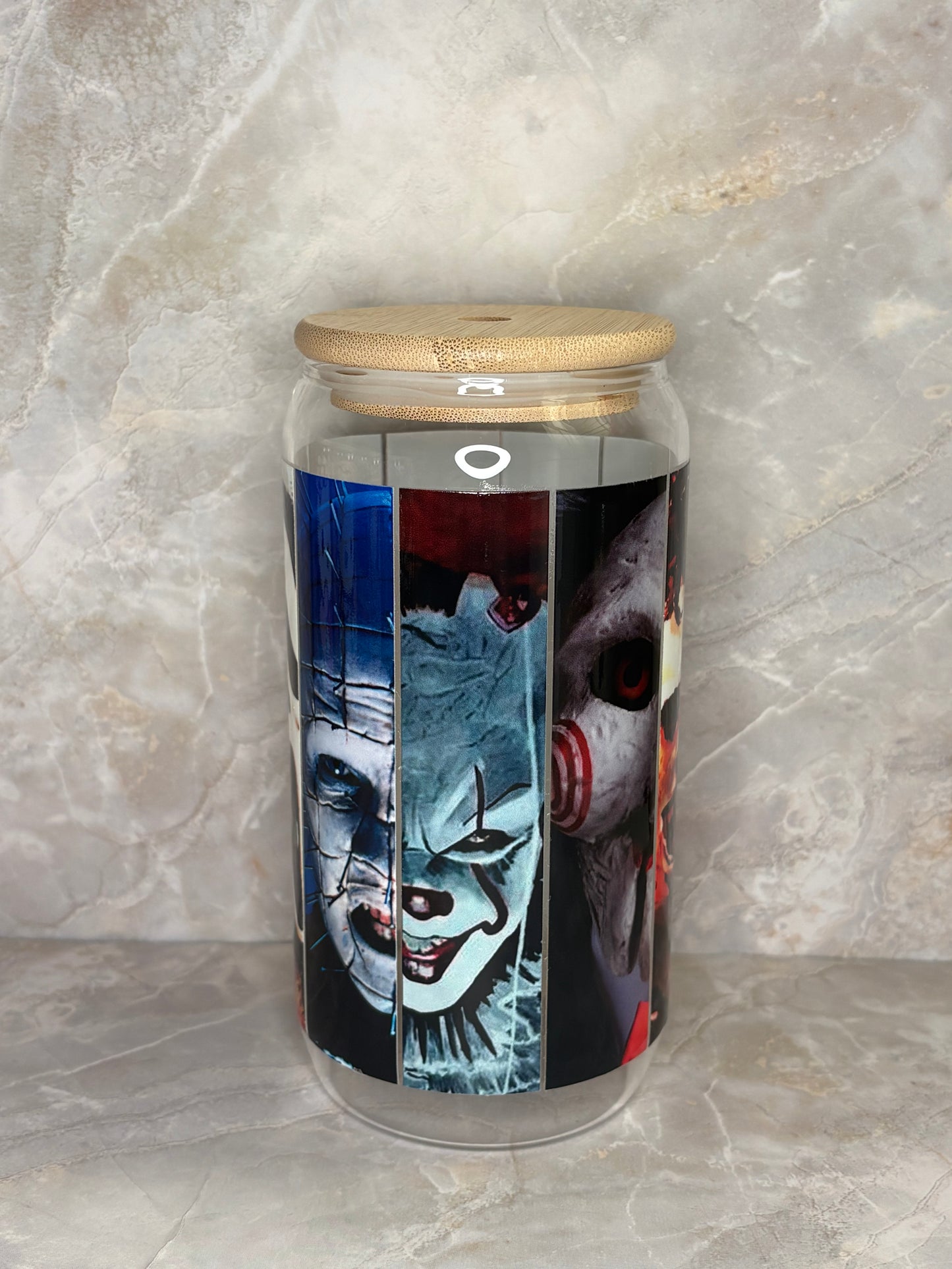 Halloween Glass Cup