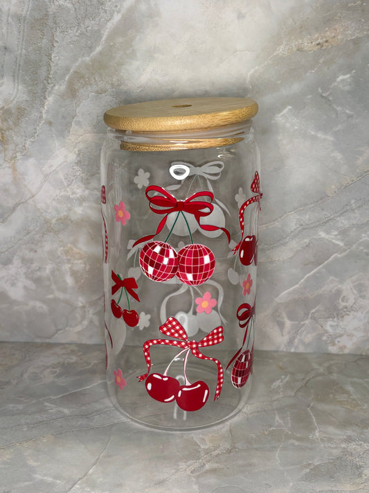 Christmas Glass Cup